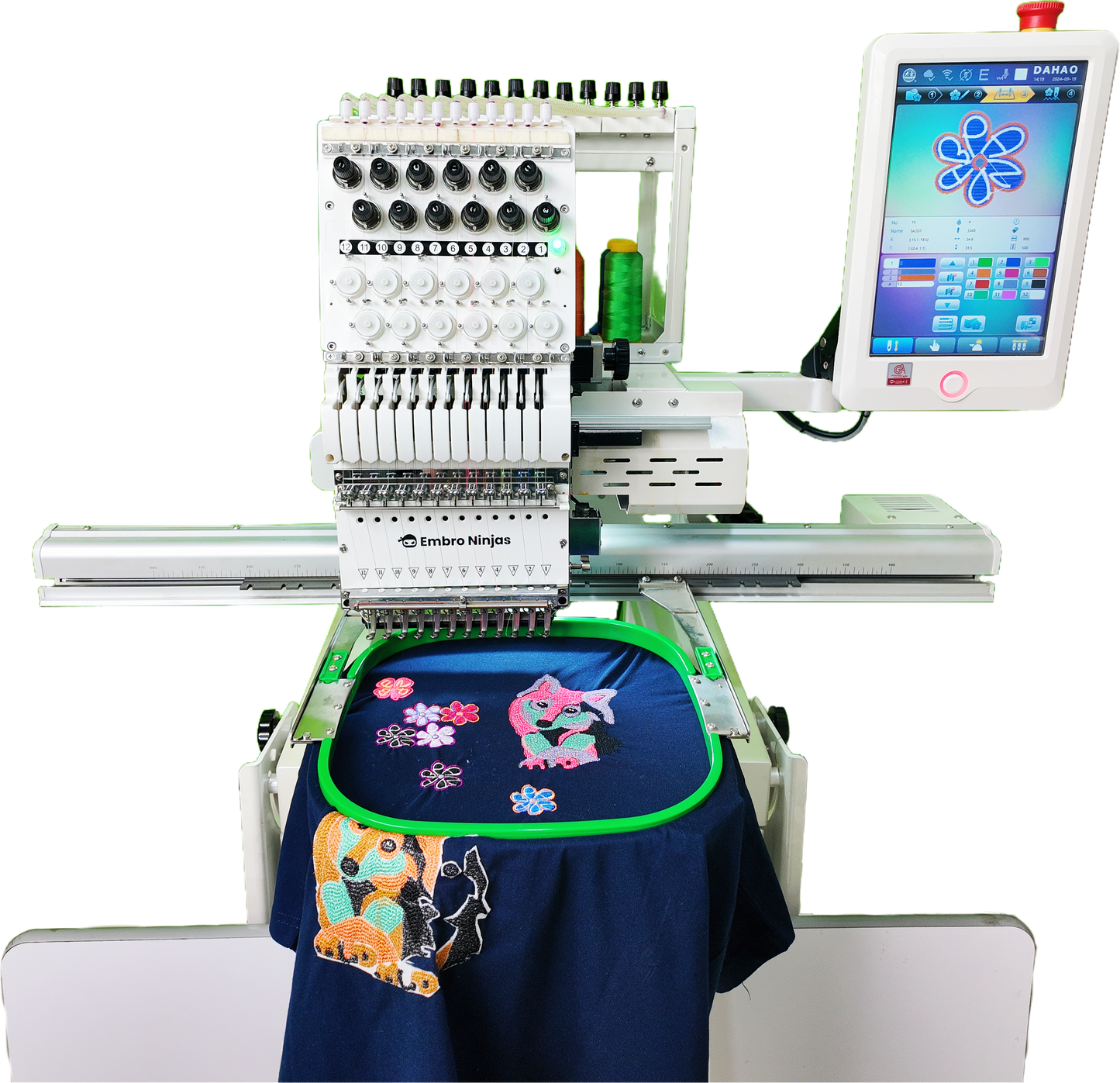 Ninja Starter 1501 | 15 Needle Commercial Embroidery Machine